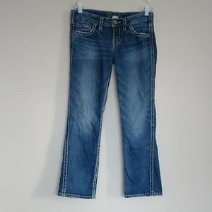 Silver Jeans Frances Capri size 26            0466